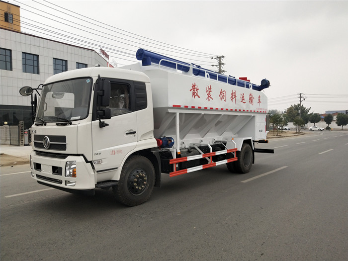 東風(fēng)天錦22方（11噸）電動(dòng)飼料車